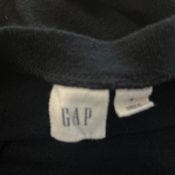 Gap Bell Sleeve Black Top Boho Size Small Soft Spun - Picture 8 of 11